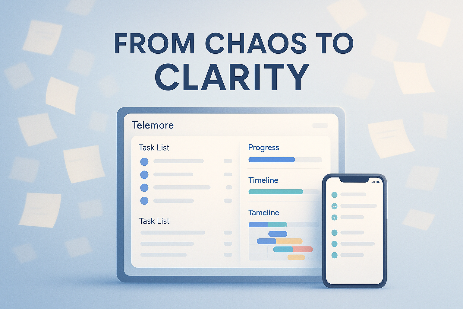 Telemore Task Management Dashboard